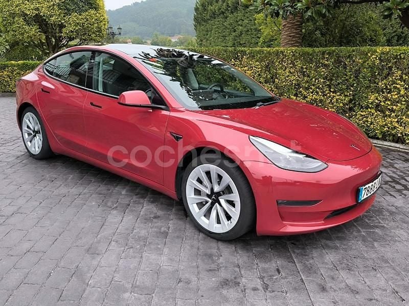 Eléctrico Usado 2021 Tesla Model 3 Berlina | 28.900 € (Precio justo) - Imagen 1/4