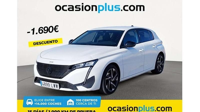 Blanco Usado 2022 Peugeot 308 Allure Utilitario | 16.900 € (Precio justo) - Imagen 1/4