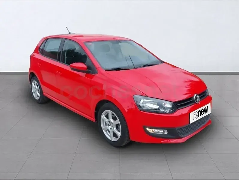 Usado VW Polo Advance 90 CV (66 kW) 2013 Rojo Utilitario
