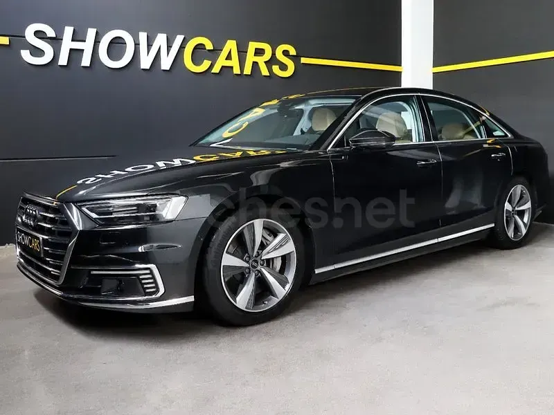 Usado Audi A8 449 CV (330 kW) 2021 Negro Berlina