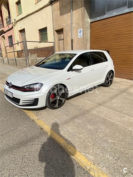 Usado VW Golf VII GTI 230 CV (169 kW) 2014 Blanco Berlina