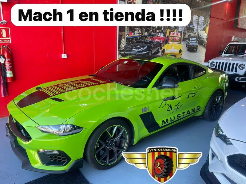 Verde Usado 2022 Ford Mustang Fastback Coupe | 62.500 € - Imagen 1/4