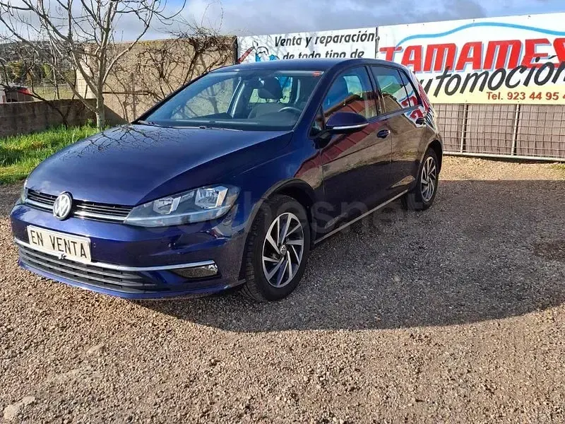 Usado VW Golf VII Advance 150 CV (110 kW) 2018 Azul Berlina