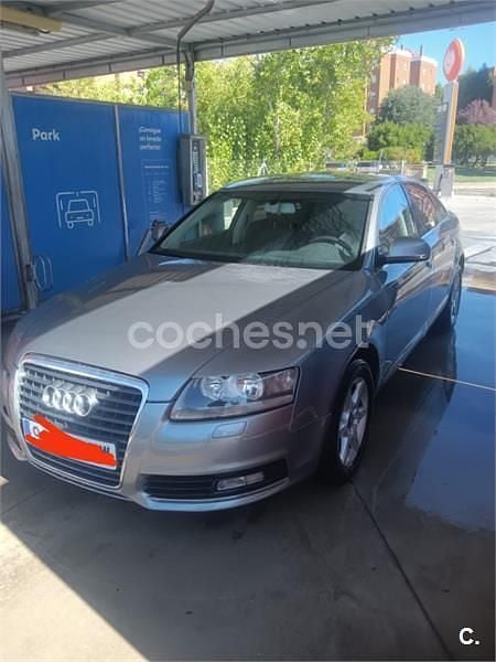 Usado Audi A6 170 CV (125 kW) 2010 Gris / plata Berlina