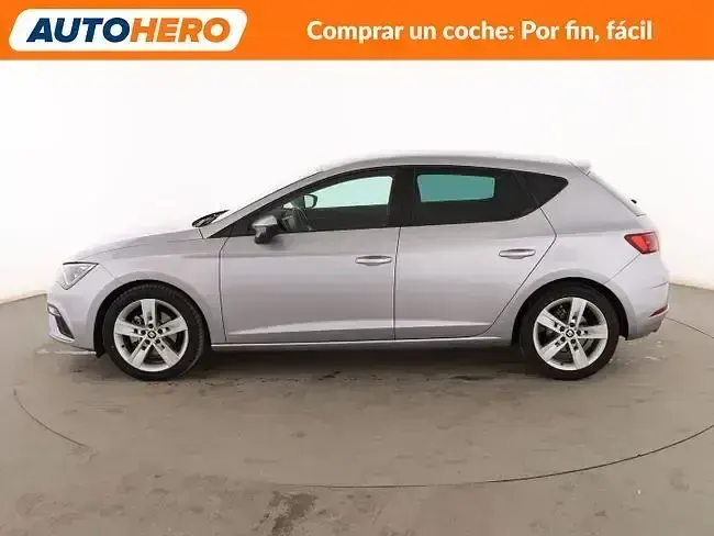 Usado Seat Leon FR 125 CV (91 kW) 2018 Gris Berlina