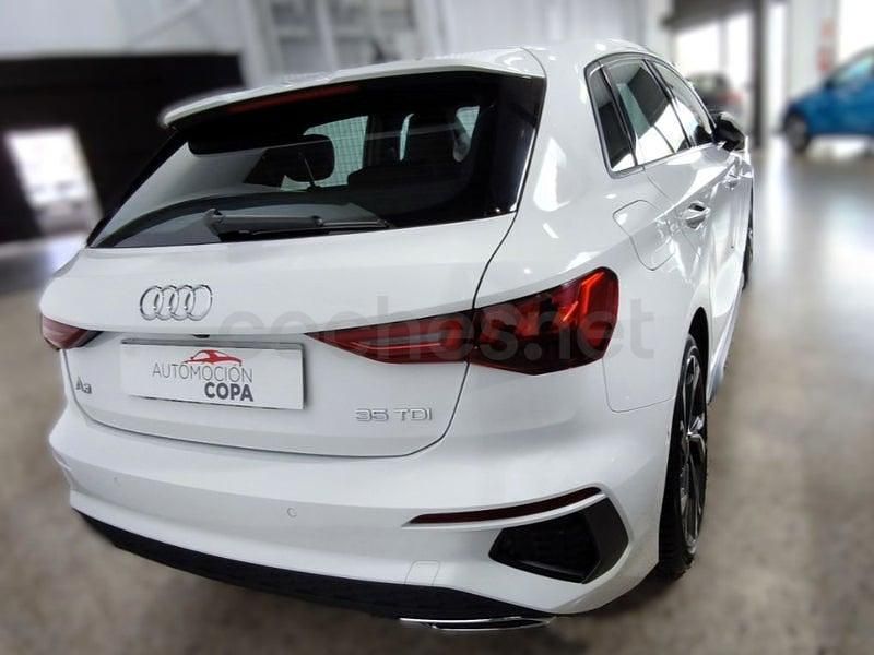 Usado Audi A3 150 CV (110 kW) 2022 Blanco Berlina