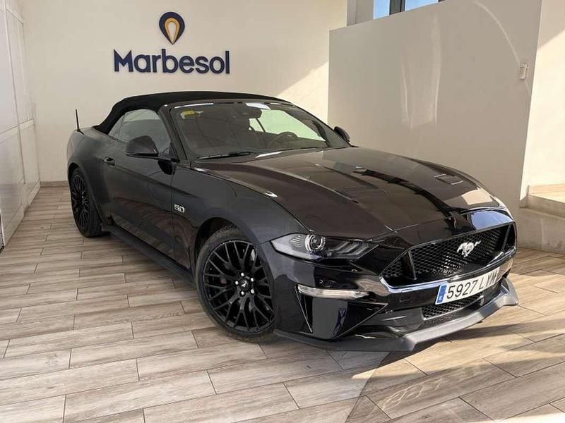 Usado Ford Mustang GT Convertible 450 CV (330 kW) 2022 Negro Descapotable