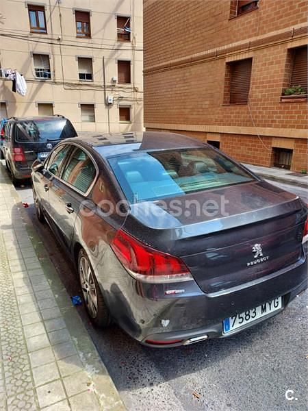 Usado Peugeot 508 GT-line 150 CV (110 kW) 2016 Negro Berlina