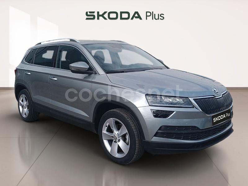 Gris / plateado Usado 2021 Skoda Karoq Ambition SUV | 19.990 € (Buen precio) - Imagen 1/4