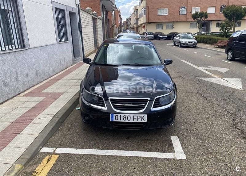 Usado Saab 9-5 Vector 150 CV (110 kW) 2007 Negro Berlina