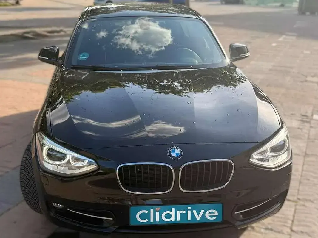 Begagnad BMW 116 M Sport 116 HK (85 kW) 2014 Svart Halvkombi