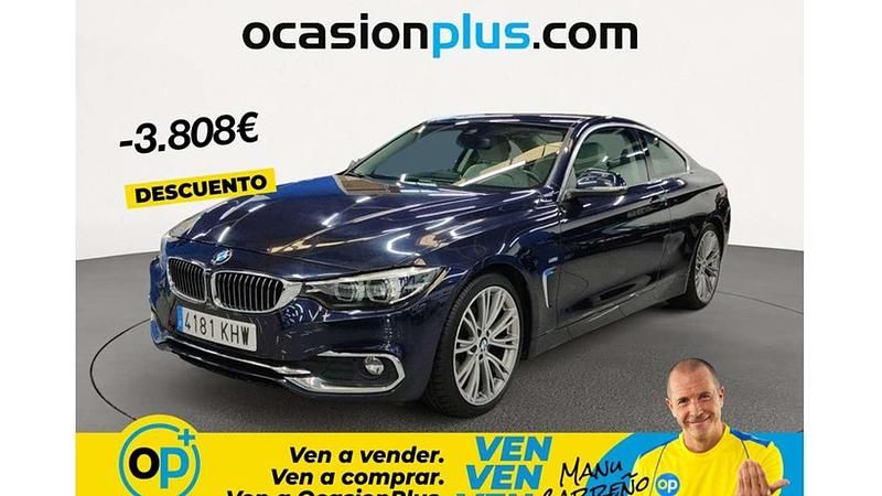 Usado BMW 420 190 CV (139 kW) 2018 Azul Coupe