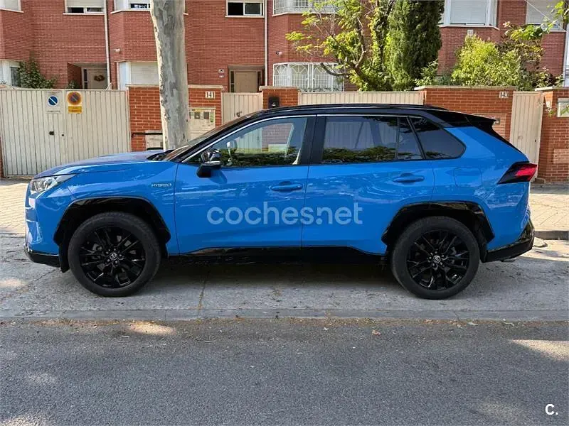 Usado Toyota RAV4 Hybrid 218 CV (160 kW) 2020 Azul SUV
