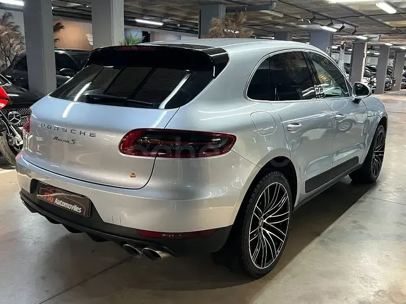 Usado Porsche Macan S Diesel 258 CV (189 kW) 2017 Gris / plata SUV