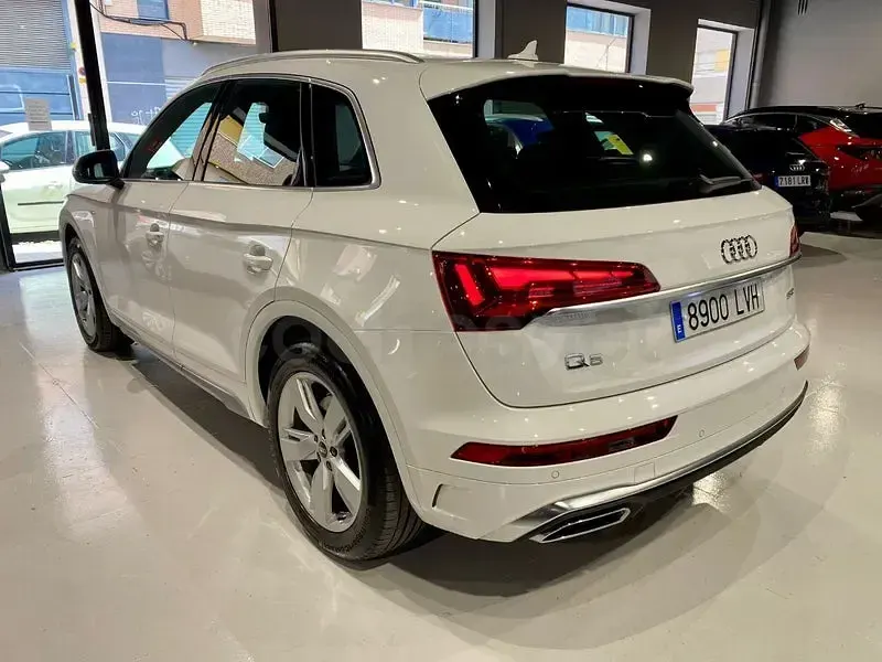 Usado Audi Q5 S-Line 163 CV (119 kW) 2021 Blanco SUV