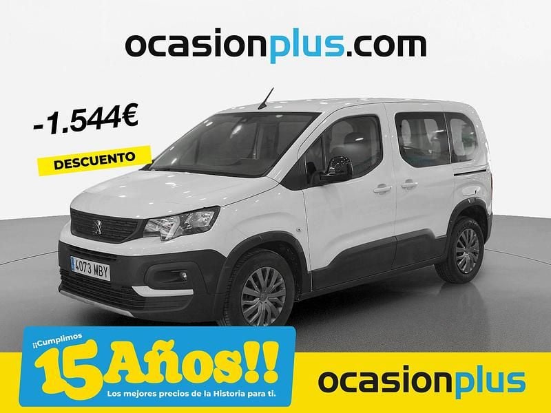 Blanco Usado 2022 Peugeot Rifter Business-Line Monovolumen | 16.990 € (Buen precio) - Imagen 1/4