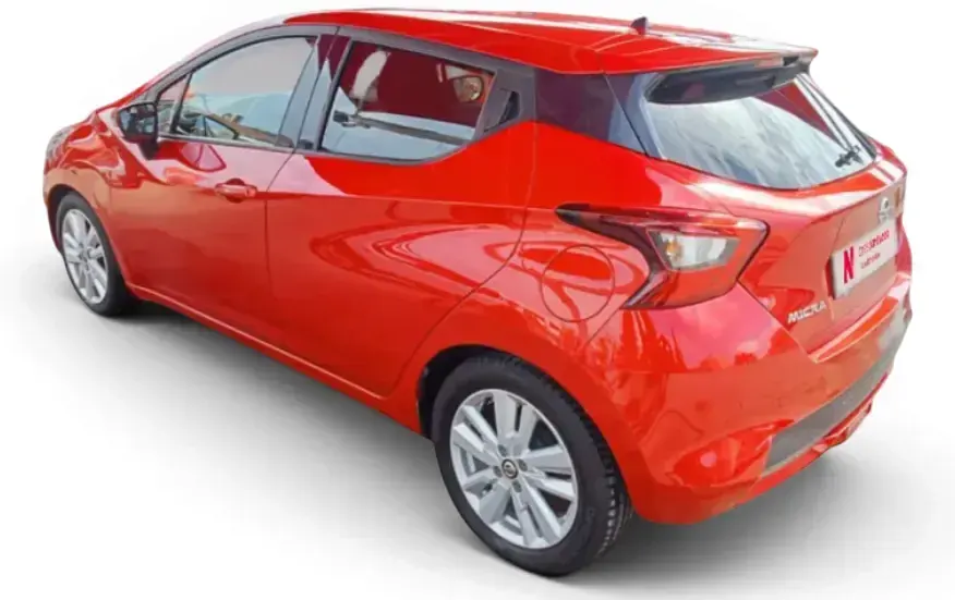 Usado Nissan Micra Acenta 101 CV (74 kW) 2020 Rojo Utilitario
