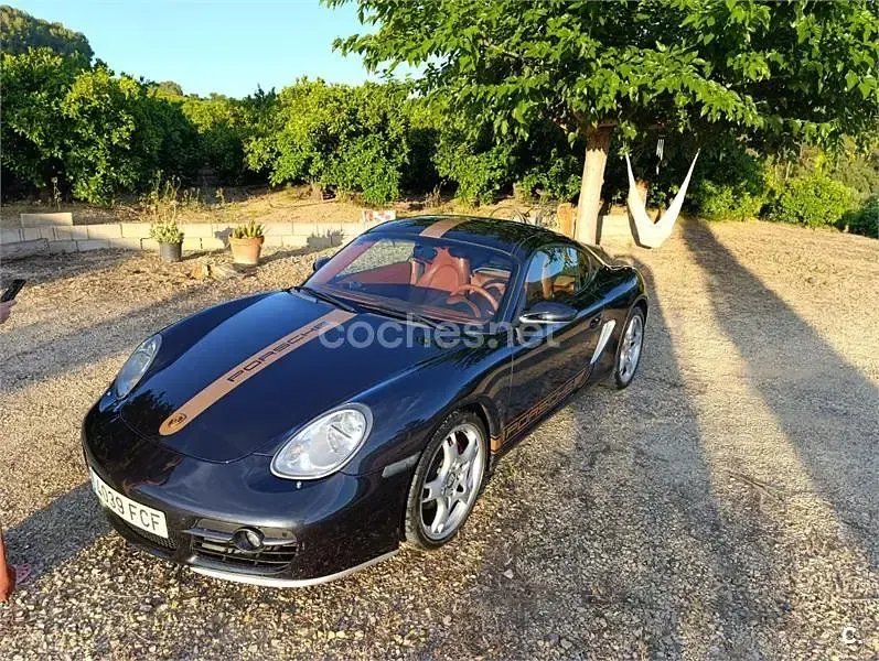 Usado Porsche Cayman 295 CV (216 kW) 2006 Azul Coupe