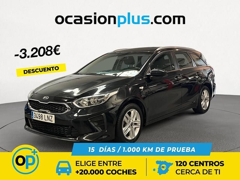 Negro Usado 2021 Kia Ceed Utilitario | 14.390 € (Precio justo) - Imagen 1/4