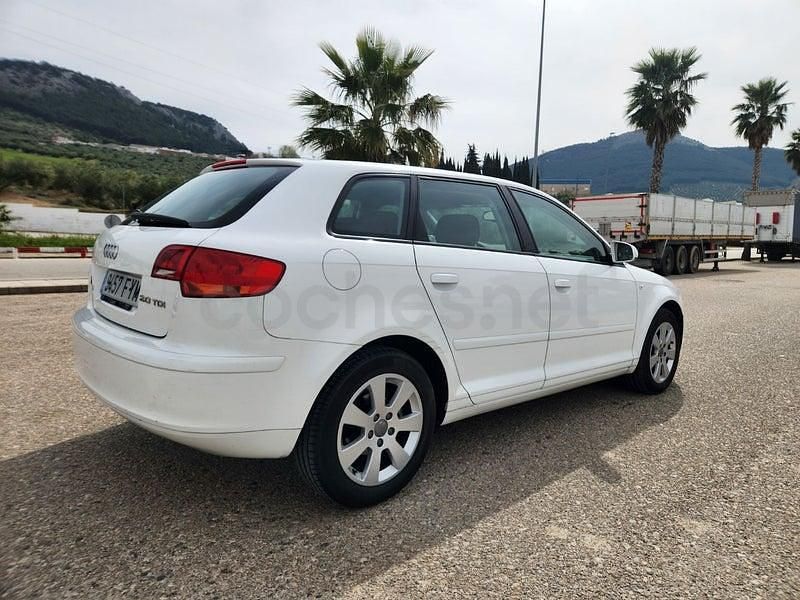 Usado Audi A3 Ambition 140 CV (102 kW) 2007 Blanco Utilitario