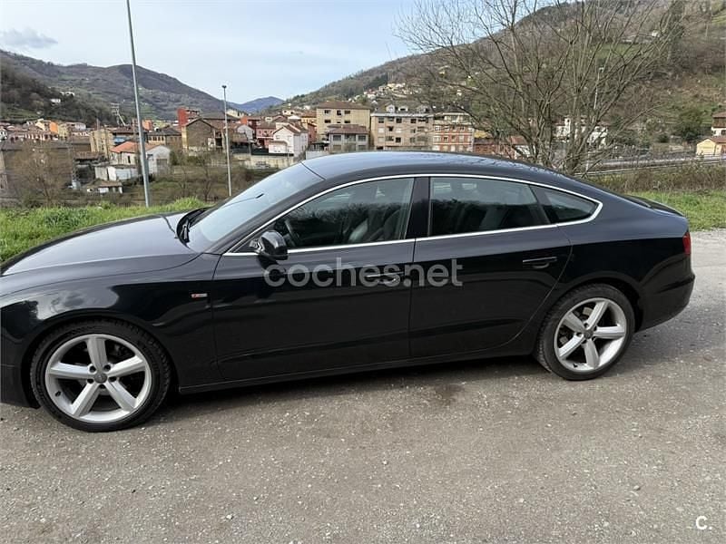 Usado Audi A5 Sportback S-Line 143 CV (105 kW) 2011 Negro Utilitario