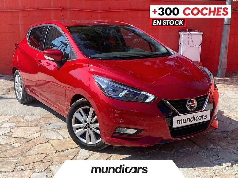 Rojo Usado 2020 Nissan Micra Acenta Utilitario | 13.990 € (Precio justo) - Imagen 1/4