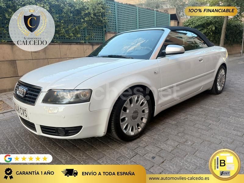 Blanco Usado 2004 Audi A4 Cabriolet Premium Descapotable | 7499 € (Precio justo) - Imagen 1/4