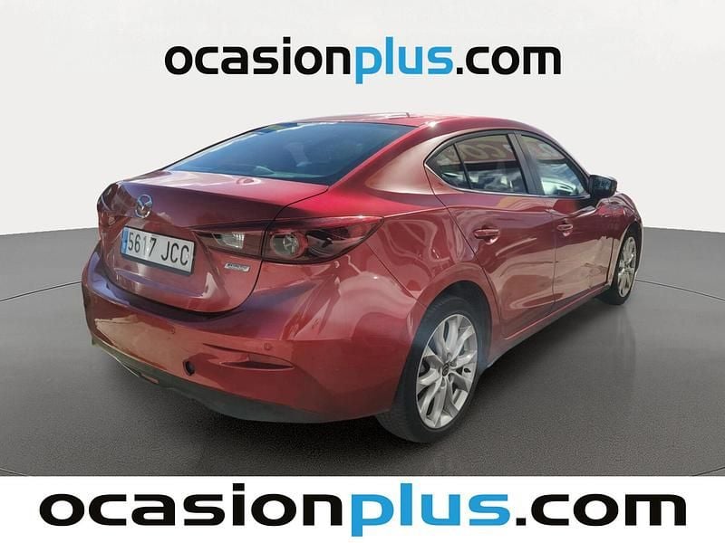 Usado Mazda 3 Luxury 120 CV (88 kW) 2015 Rojo Berlina