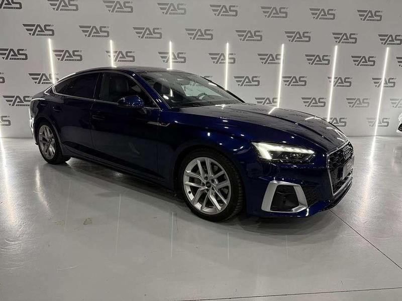 Usado Audi A5 Sportback S-Line 207 CV (152 kW) 2021 Azul Utilitario