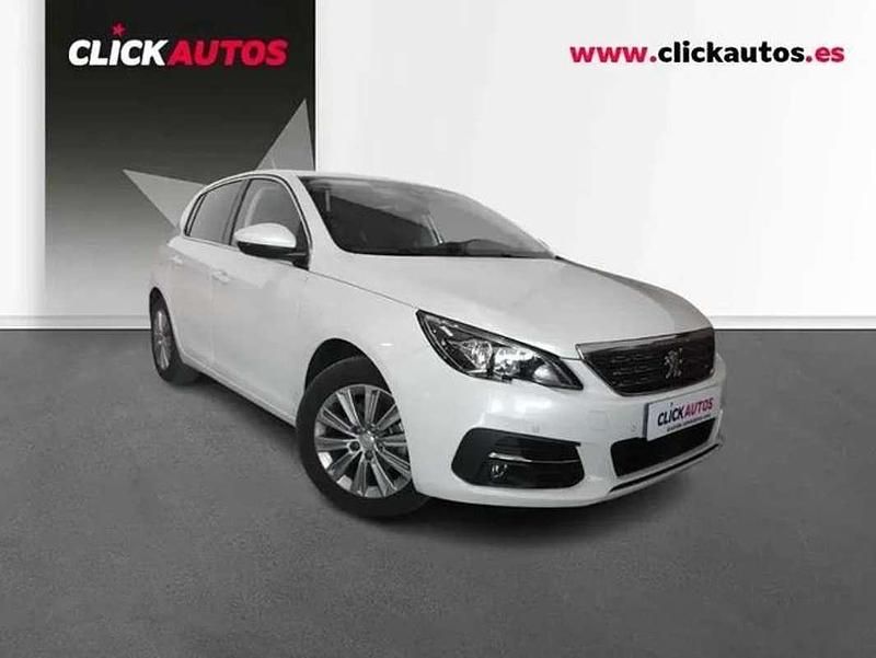 Usado Peugeot 308 Allure 131 CV (96 kW) 2021 Blanco Berlina