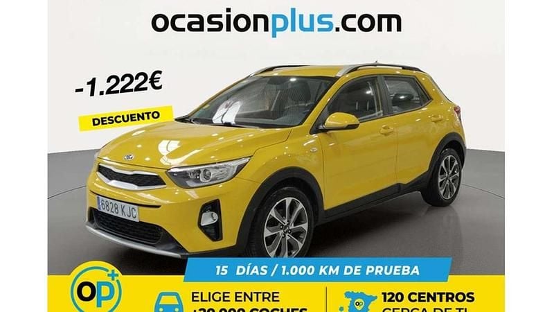 Amarillo Usado 2018 Kia Stonic SUV | 12.228 € (Precio justo) - Imagen 1/4