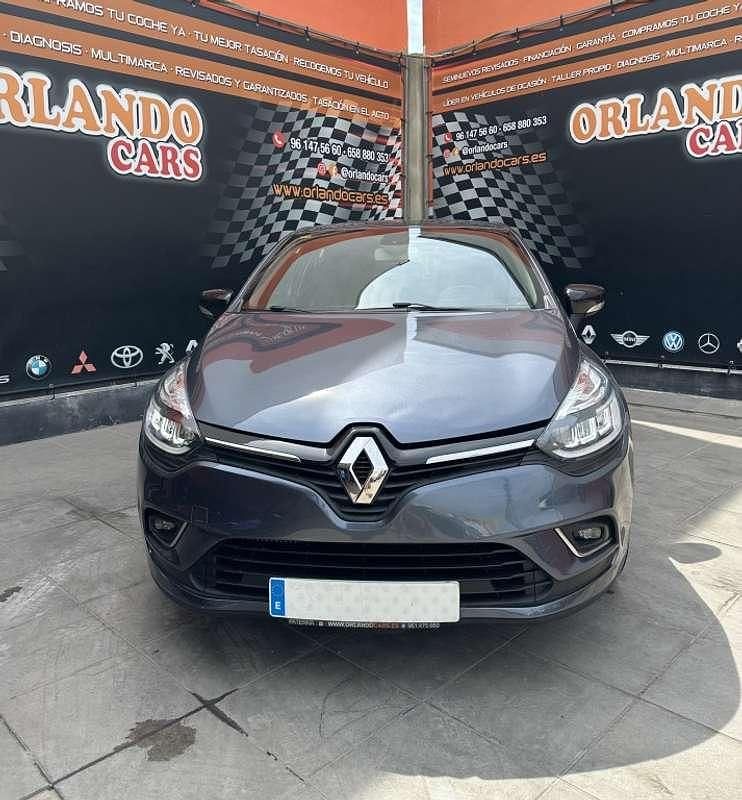 Usado Renault Clio IV LIMITED 75 CV (55 kW) 2017 Azul Utilitario