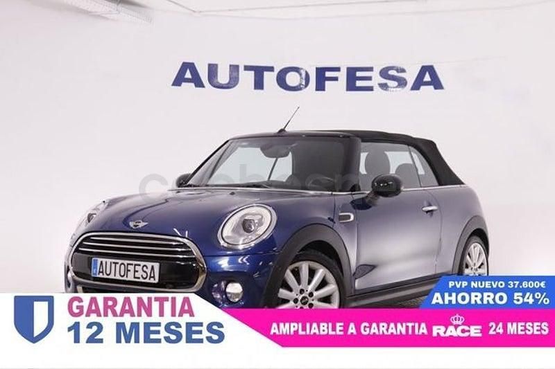 Usado Mini Cooper Cabriolet 136 CV (100 kW) 2017 Azul Descapotable