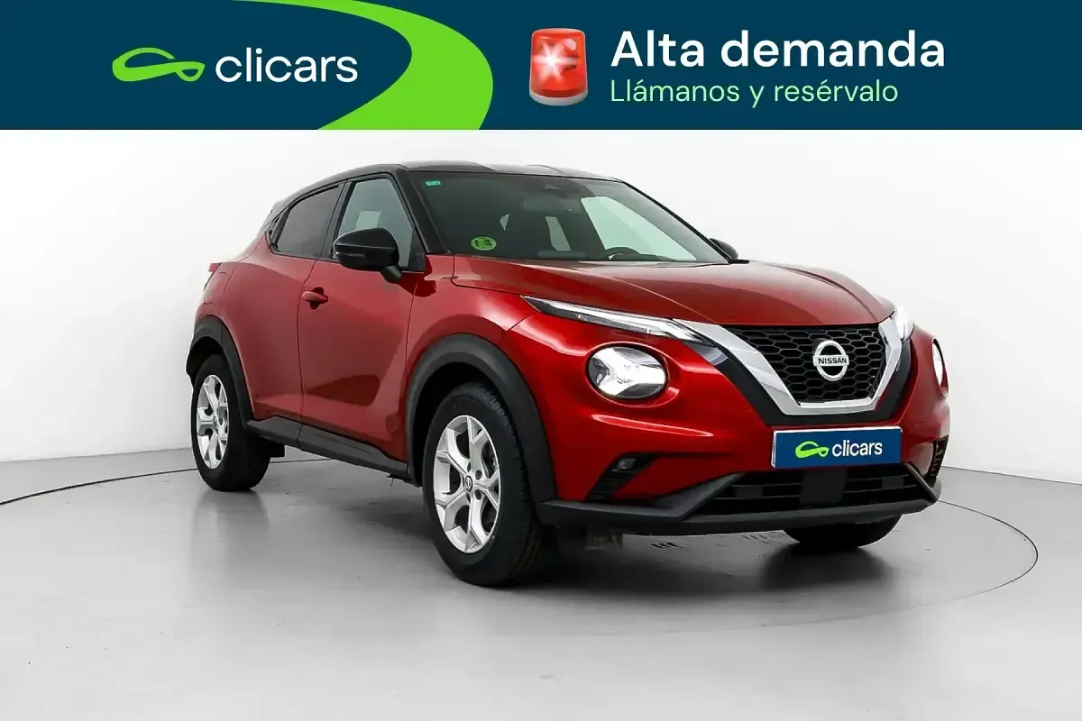 Usado Nissan Juke N-Connecta 114 CV (83 kW) 2021 Rojo SUV