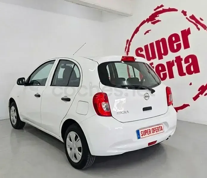 Usado Nissan Micra Acenta 80 CV (58 kW) 2016 Blanco Utilitario