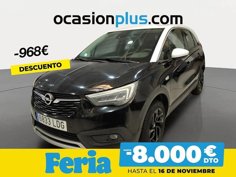 Negro Usado 2019 Opel Crossland Innovation SUV | 10.650 € (Precio justo) - Imagen 1/4