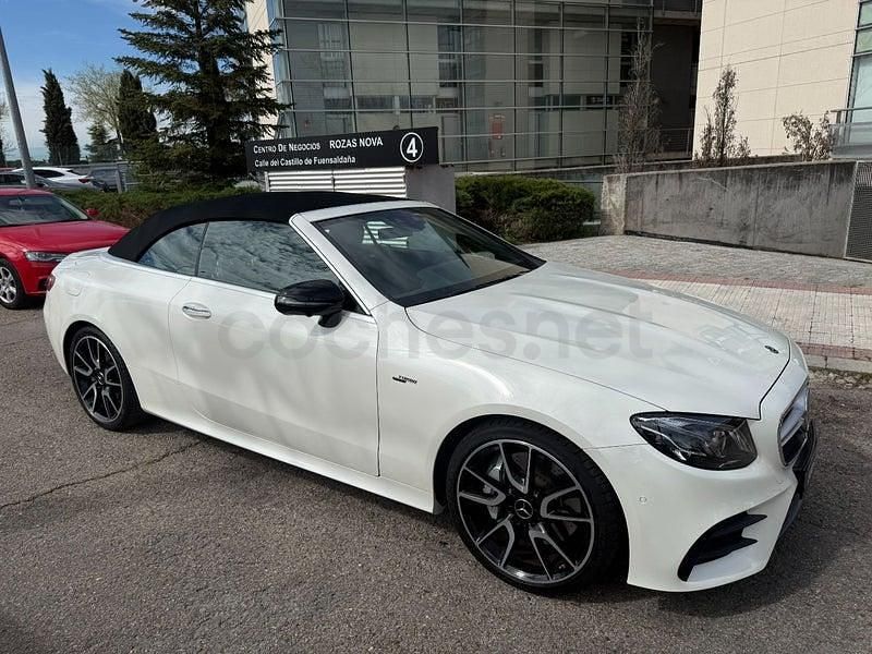 Usado Mercedes E53 AMG 435 CV (319 kW) 2020 Blanco Descapotable
