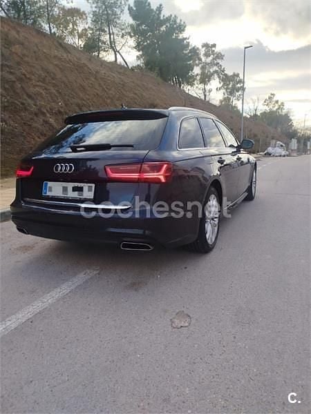 Usado Audi A6 S-Line 218 CV (160 kW) 2017 Negro Familiar