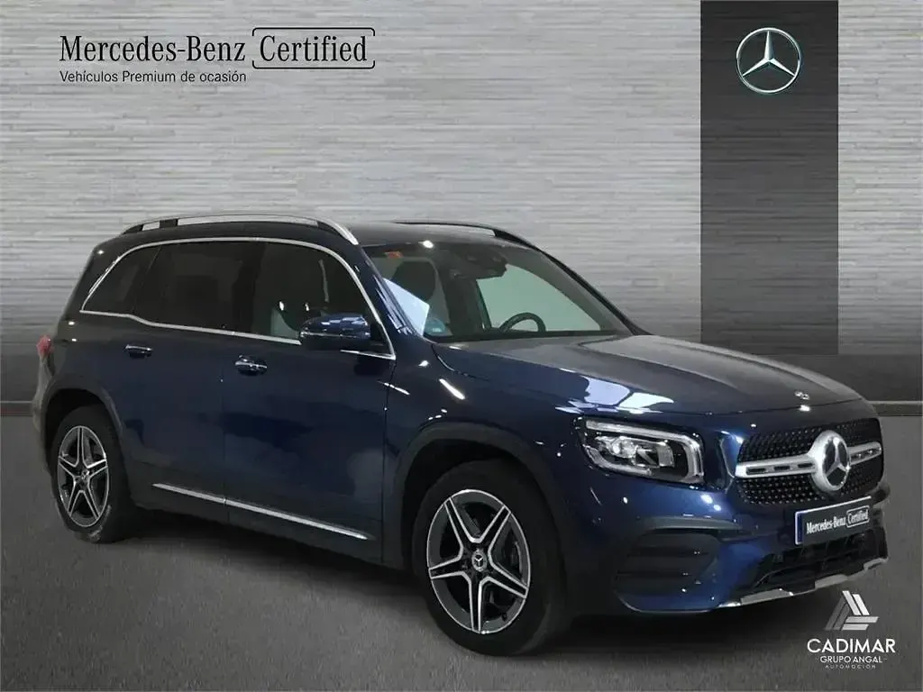 Usado Mercedes GLB200 150 CV (110 kW) 2020 Azul SUV