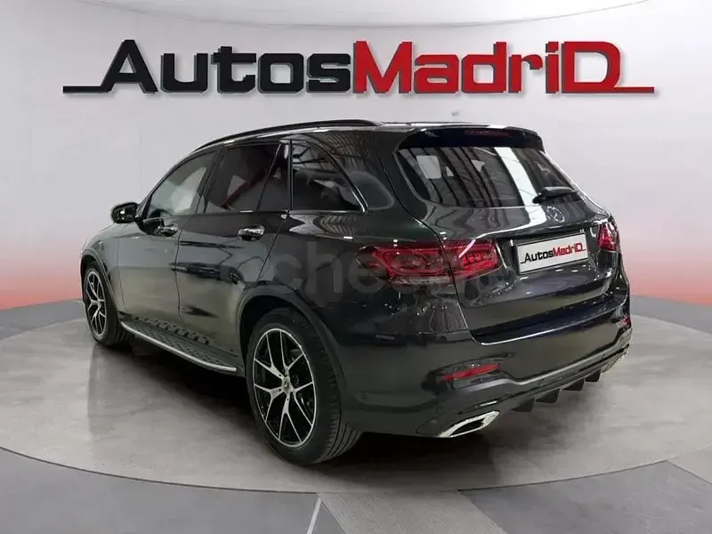Usado Mercedes GLC300 245 CV (180 kW) 2020 Negro SUV