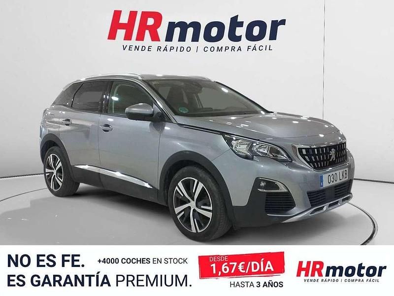 Usado Peugeot 3008 Allure 132 CV (97 kW) 2020 Gris SUV