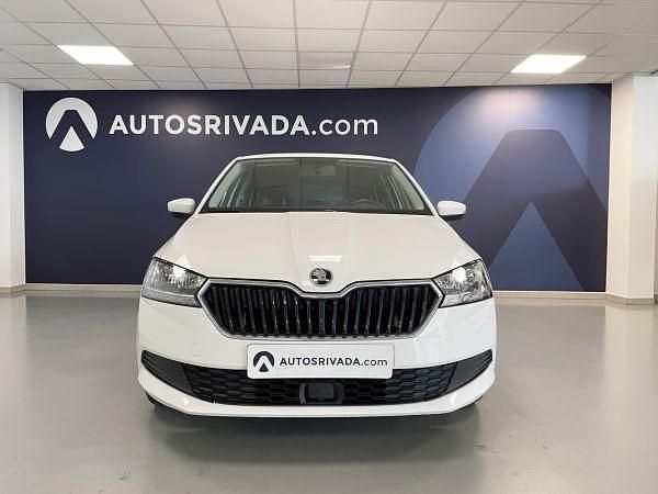 Usado Skoda Fabia Ambition 60 CV (44 kW) 2020 Blanco candy (sólido) Utilitario