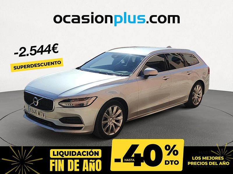 Gris / plata Usado 2019 Volvo V90 Business Edition Familiar | 27.990 € (Precio justo) - Imagen 1/4