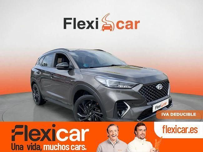 Usado Hyundai Tucson N Line 136 CV (100 kW) 2020 Gris SUV