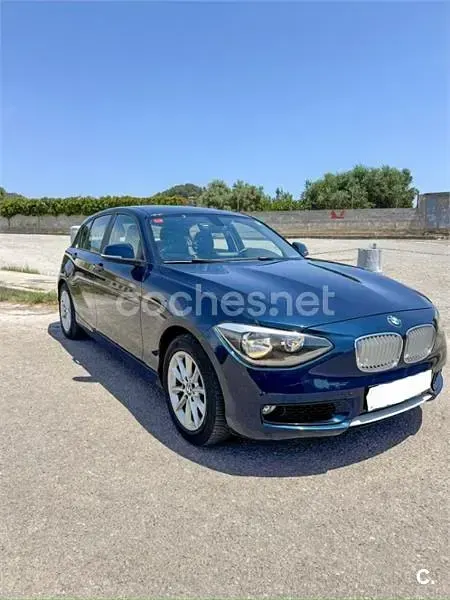 Usado BMW 116 Comfort Edition 136 CV (100 kW) 2013 Azul Utilitario