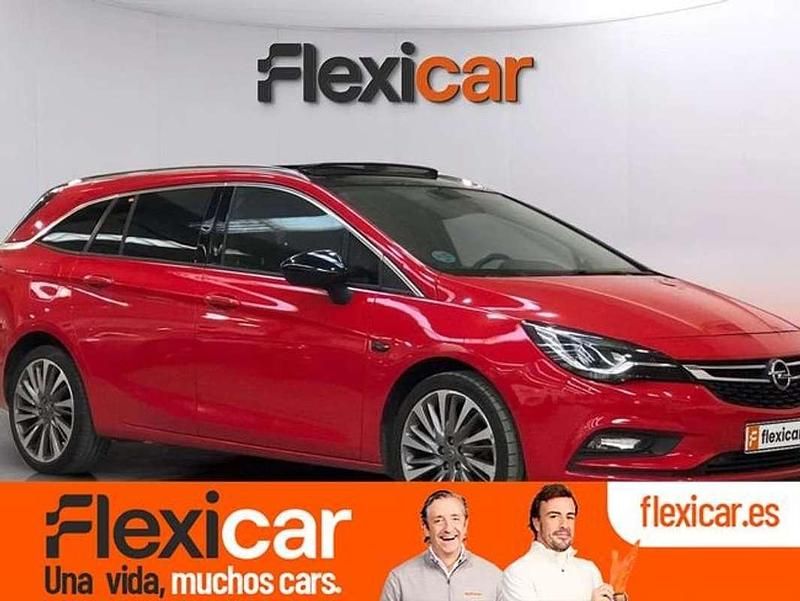 Rojo Usado 2018 Opel Astra Dynamic Familiar | 8990 € (Super precio) - Imagen 1/4