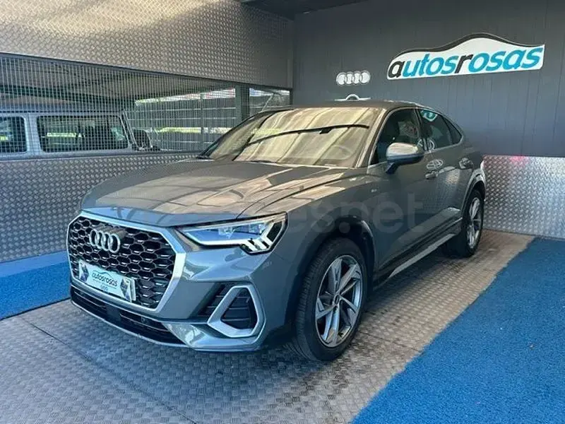 Usado Audi Q3 Sportback 150 CV (110 kW) 2021 Gris / plata SUV