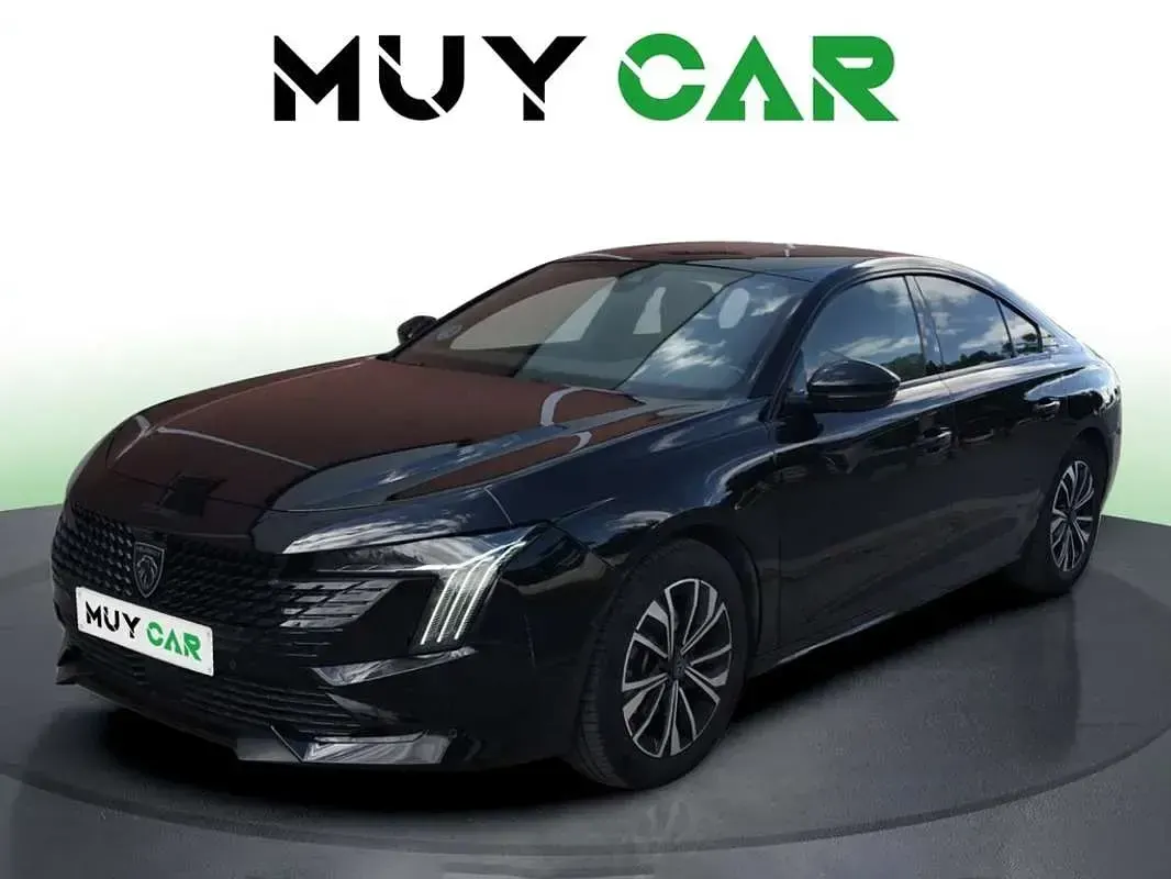 Usado Peugeot 508 Allure 131 CV (96 kW) 2024 Negro Berlina