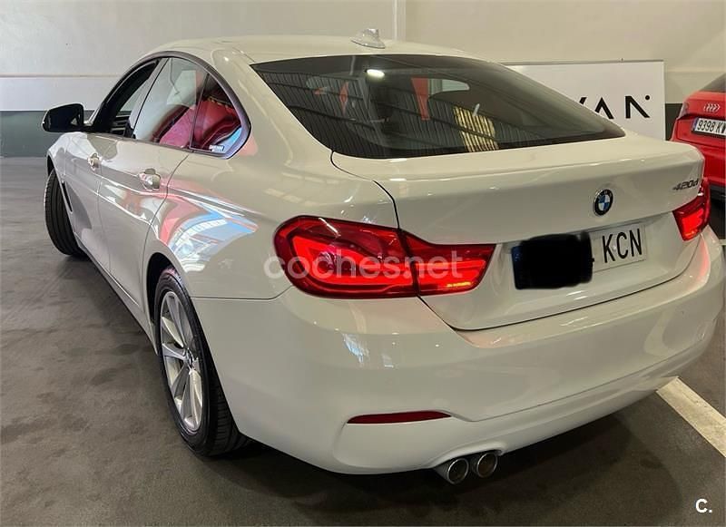 Usado BMW 420 190 CV (139 kW) 2017 Blanco Coupe