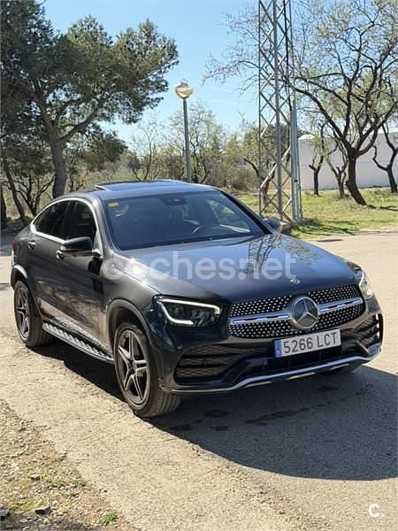 Usado Mercedes GLC220 194 CV (142 kW) 2020 Gris / plata Coupe